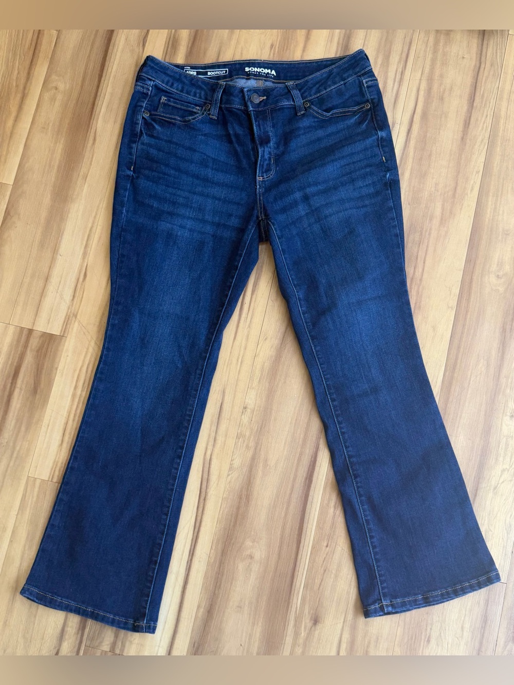139: Sonoma Indigo Bootcut Jeans - 10P